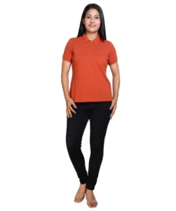 Pulakin Stylish Women’s Polo Collar Tee